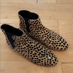 Loeffler Randall calf hair booties